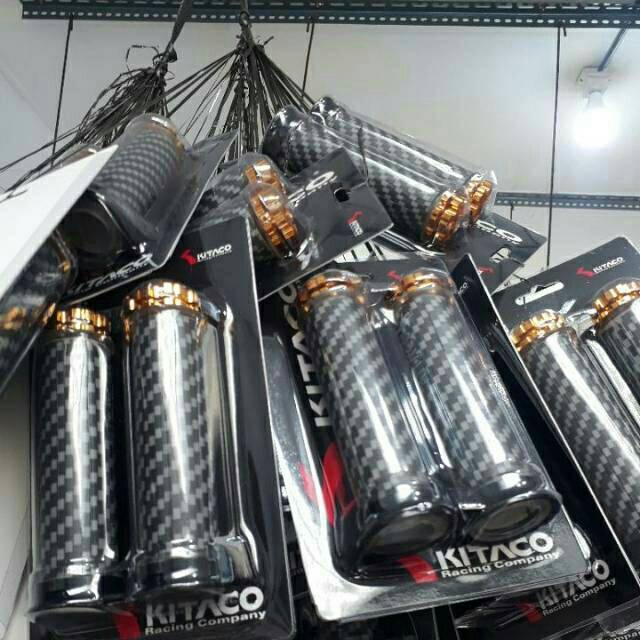 HANDGRIP KITACO KARBON PLUS JALU GOLD