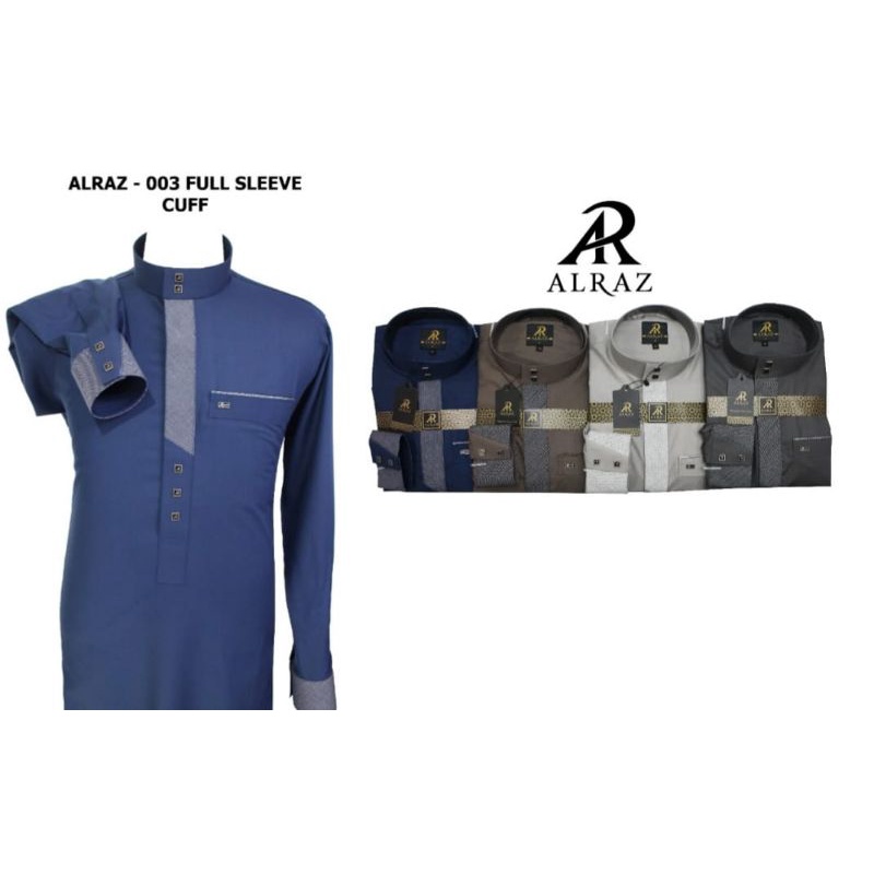 Jubah Alraz Fancy Manset - Temboro