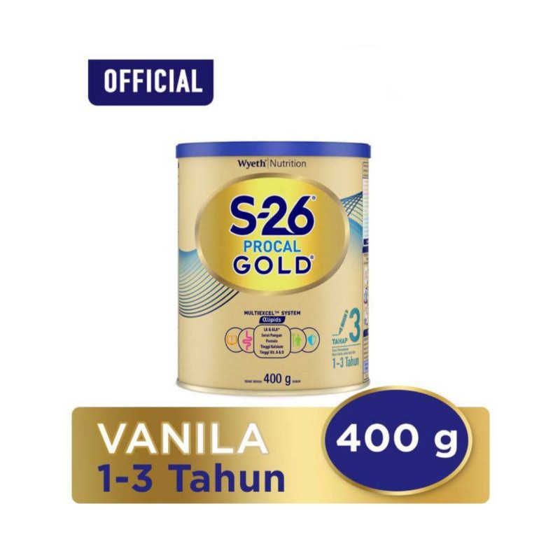 

S-26 Procal Gold Vanila 400g