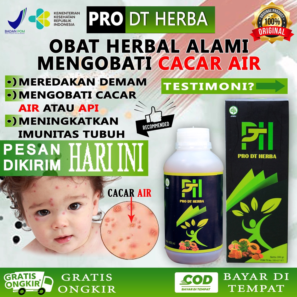 PRO DT Herba obat cacar air paling ampuh obat cacar air obat cacar anak Obat cacar api Obat cacar Ob