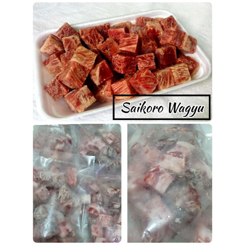 

Saikoro Beef Wagyu Cube 2x2cm