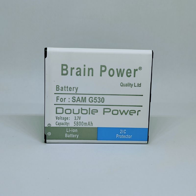 BATERAI BATRE DOUBLE POWER SAMSUNG J2 PRIME G530 5800MAH ORI