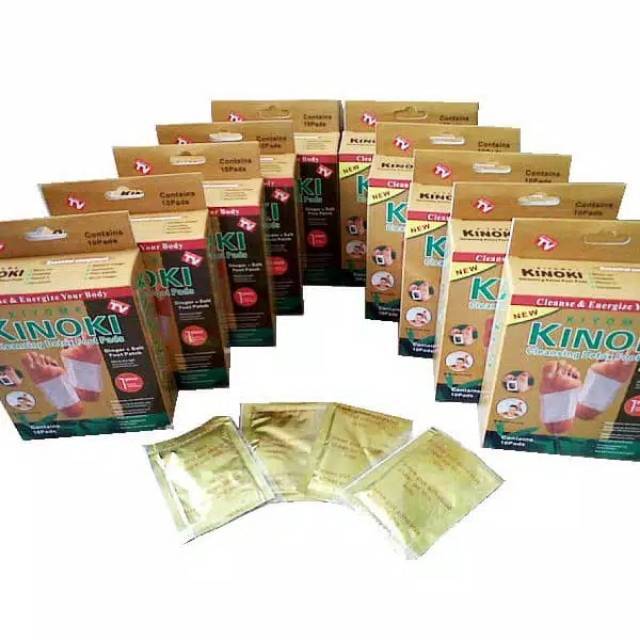 Koyo kaki detox kinoki gold premium per box 10 pcs