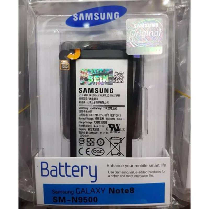 Baterai Battery Batrai Samsung galaxy note 8 EB-BN950 Original