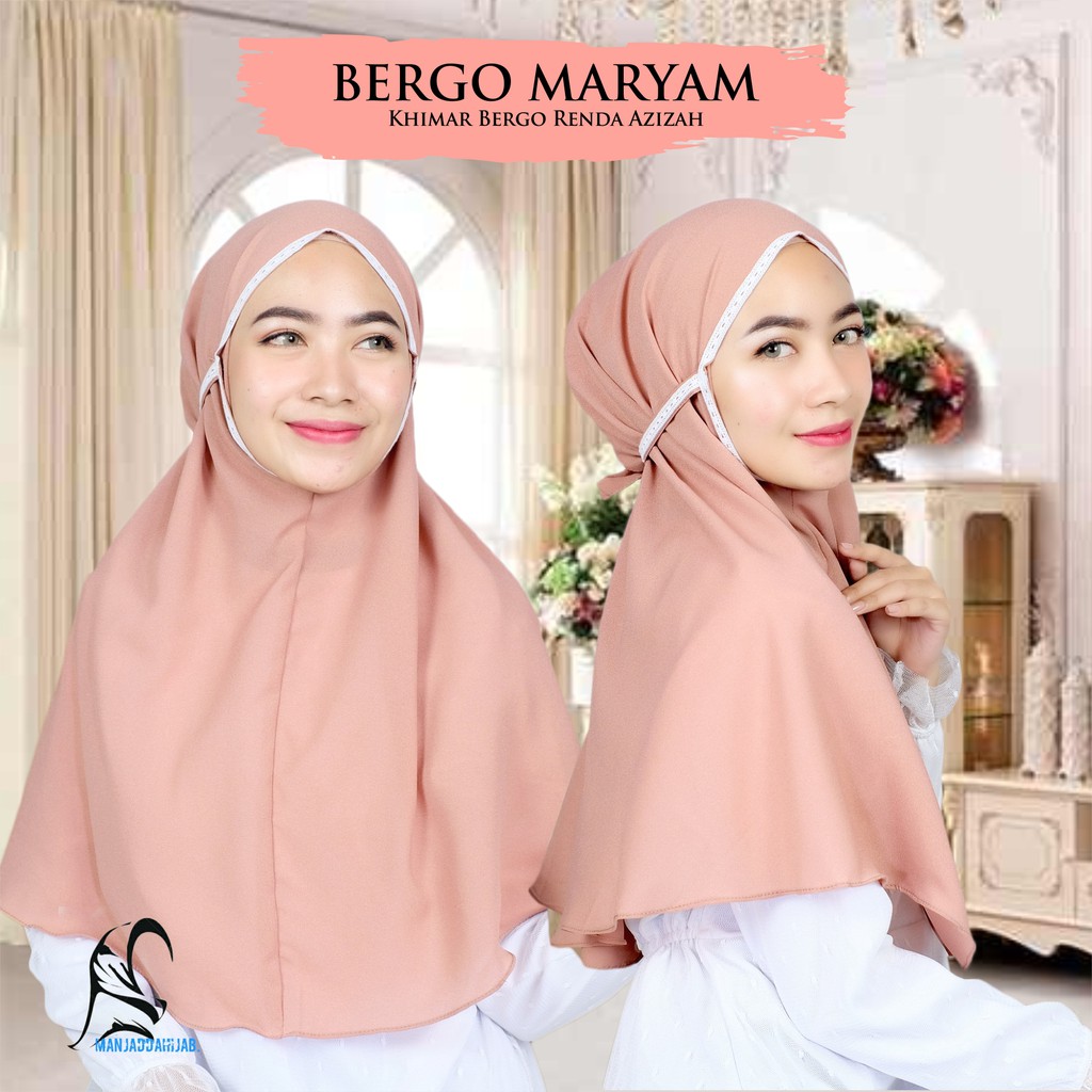 Featured image of post Kerudung Bergo Renda Bunga