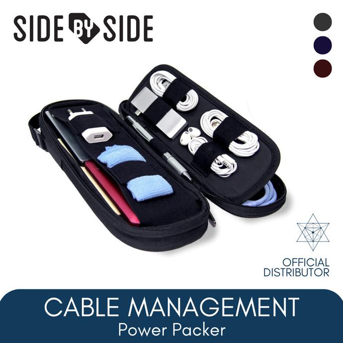 

Office & Stationery | Document Organizer | Tas Kabel Organizer Power Packer Multifungsi | Side By Side Gear | Best Seller