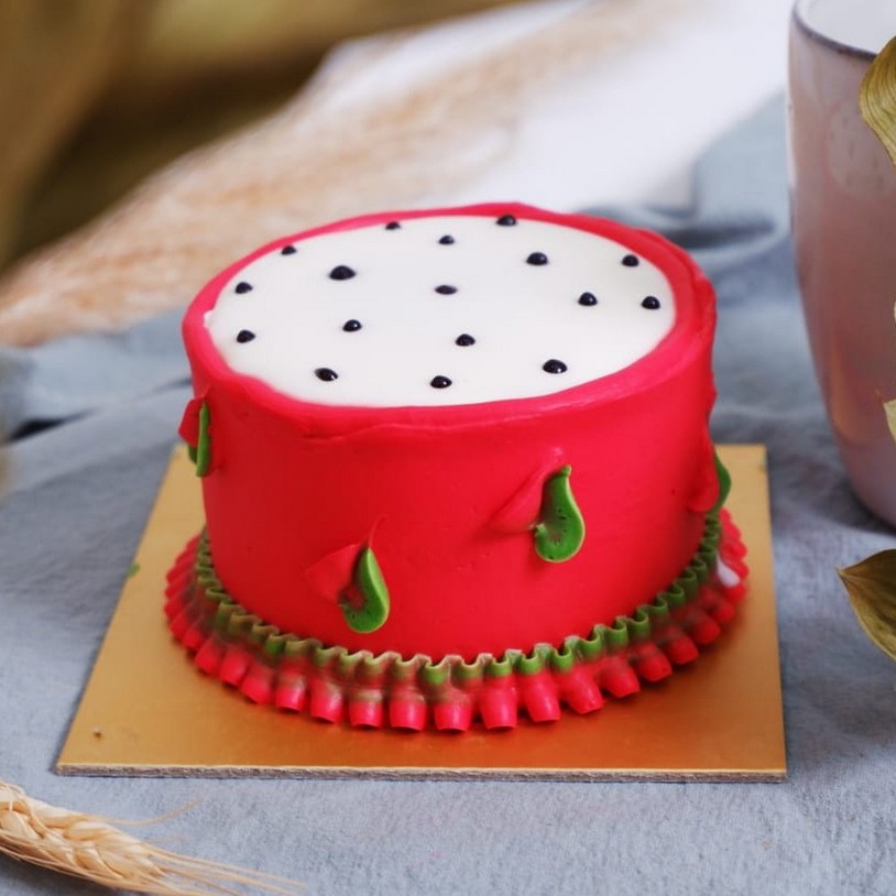 

Kue ulang tahun / Birthday Cake / Ulangtahun - Kue MINI BUAH NAGA 8 cm