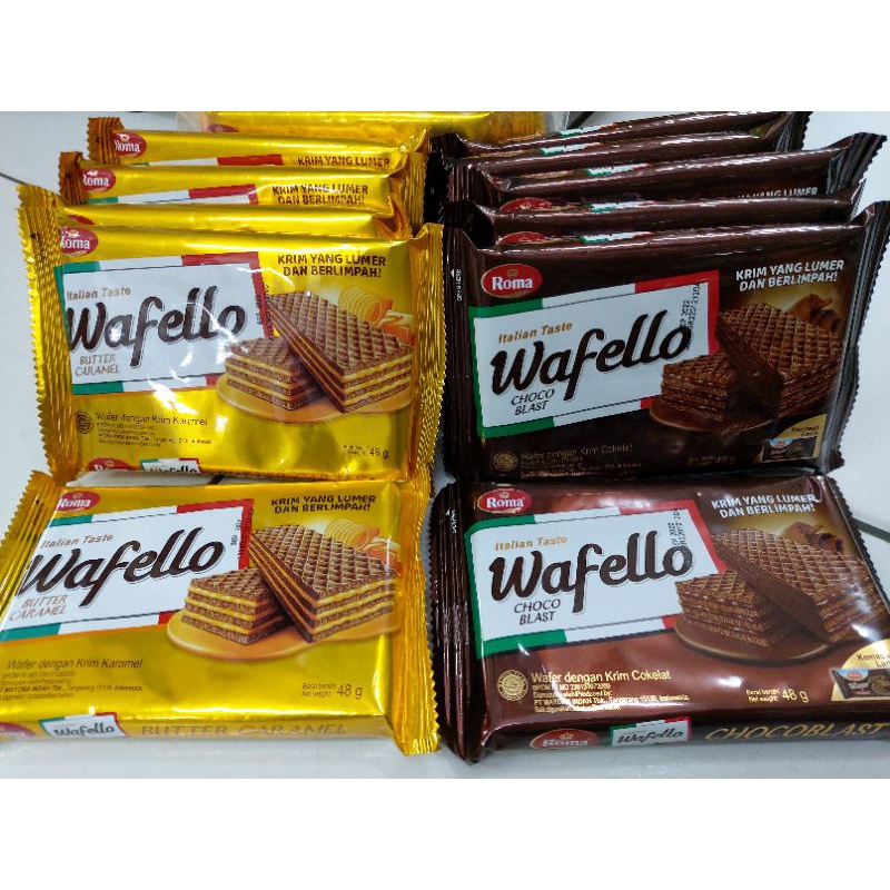 

Roma wafello 37,5 gr (harga per pcs)