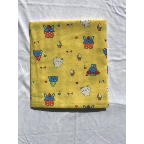 [PRNL001] 6 PCS  Bedong Bayi / Pernel Bayi  Ukuran Jumbo 90cm x 110cm dan Ukuran Sedang 90cm x 90cm