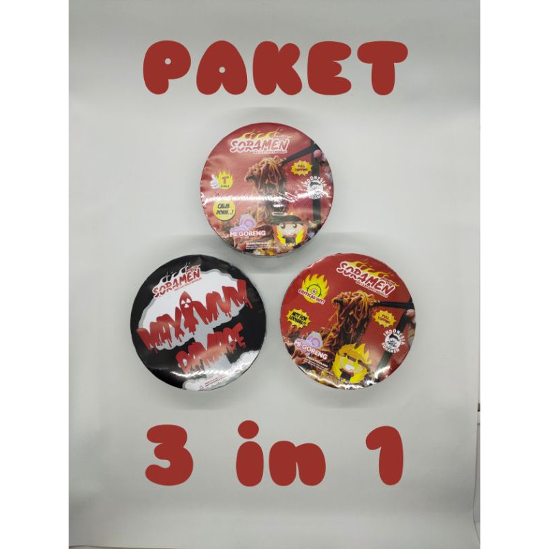 

Paket lengkap Soramen instant 3 in 1