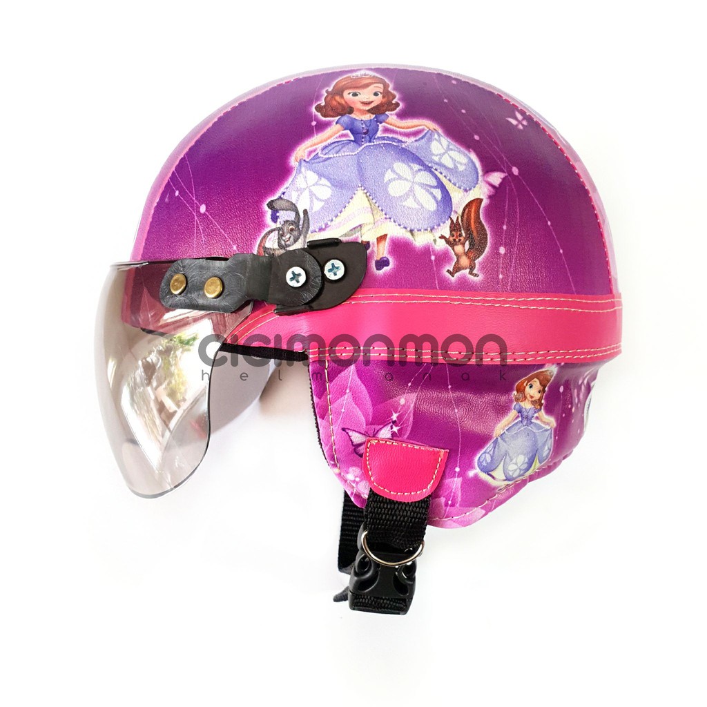 SPECIAL Helm Anak Retro Karakter Princess Sofia The First