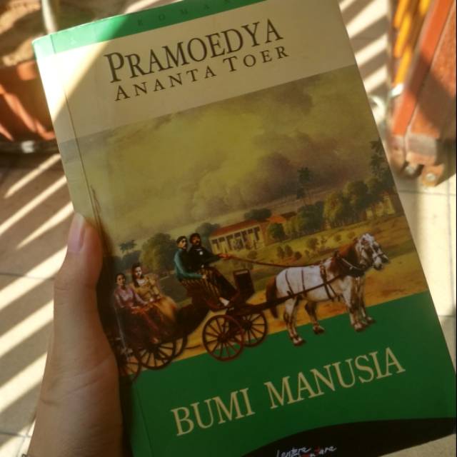 Novel BUMI MANUSIA ORIGINAL (Preloved)