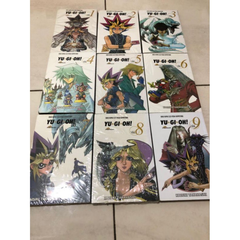 Buku komik yugioh premium cabutan