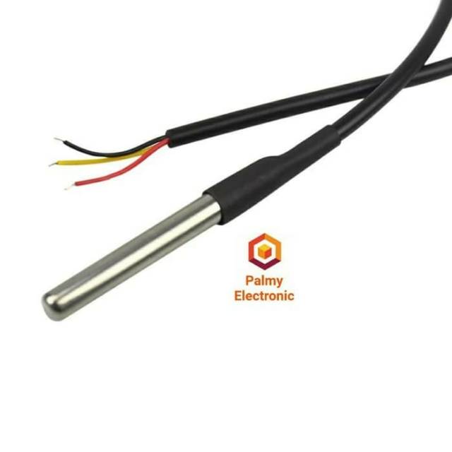 DS18B20 Stainless steel temperature sensor waterproof untuk arduino