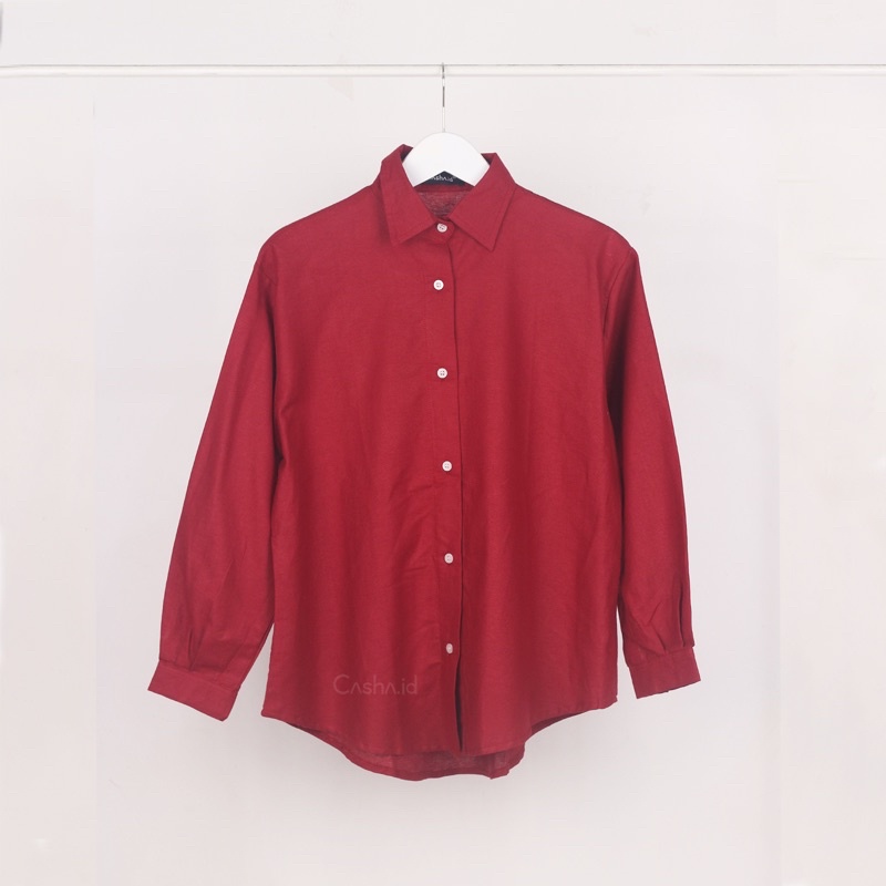 MOANA SHIRT – CASHA.ID-Rose Red