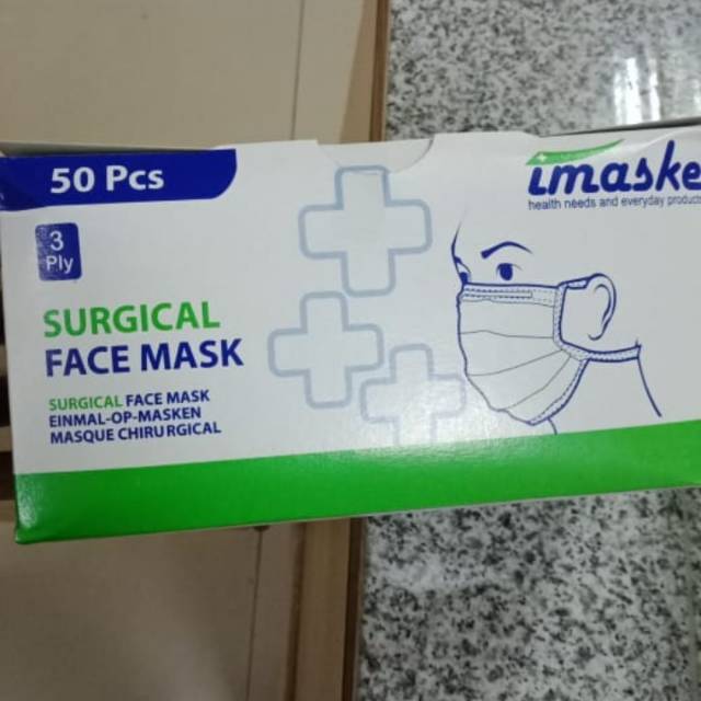Masker Imaske Tali Atau Tie On Surgical Mask