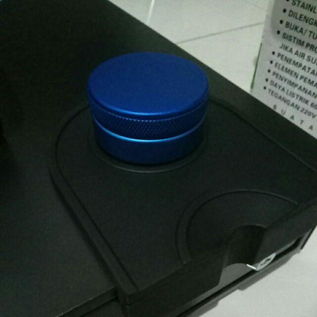 Coffee Tamper Leveler 58mm Macaron Kopi Tamper Flat Base Coffee Distributor