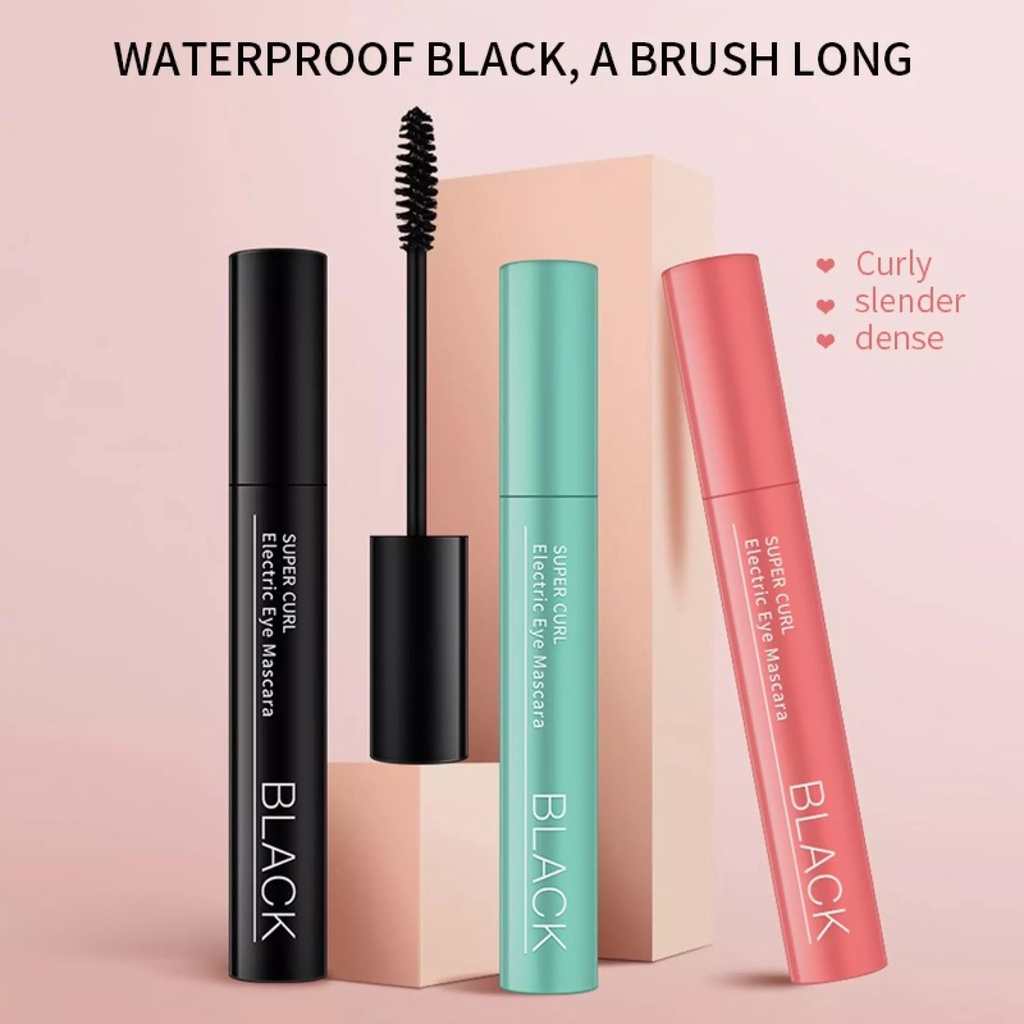 DBI - [ BISA COD ] Original Lameila Electric Eye Mascara 3D 3 Colour Waterproof Anti Air dan Tahan Lama