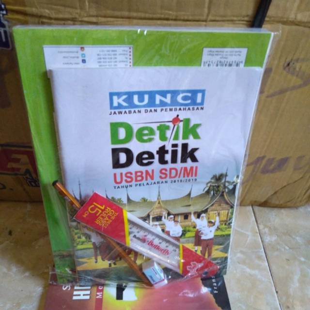 buku kunci jawaban dan pembahasan detik detik usbn SD MI