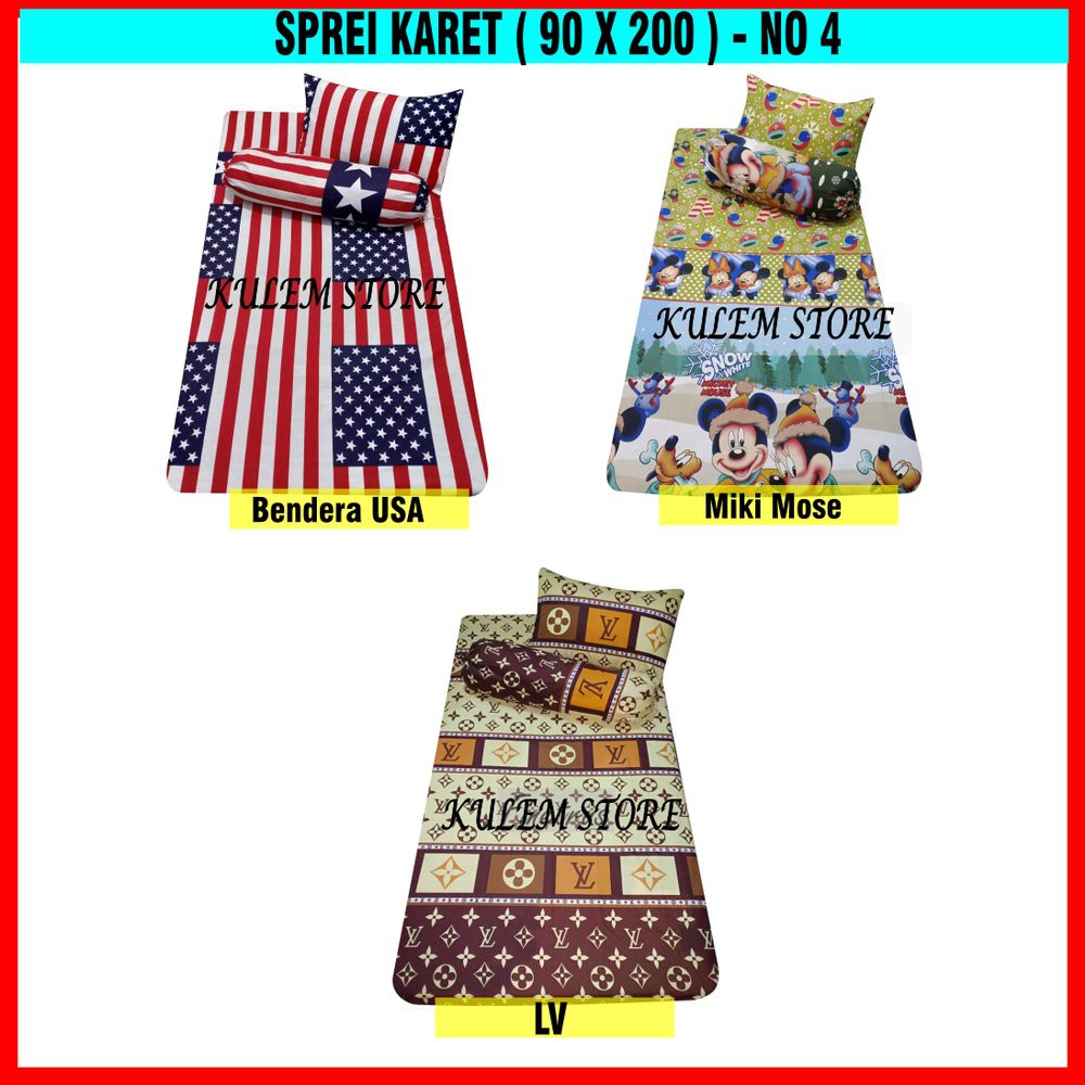 Sprei Kasur uk. 90x200x15 - Sprei Kasur Motif Dewasa - Sprei kasur No.4- Sprei Kasur Double - Sprei