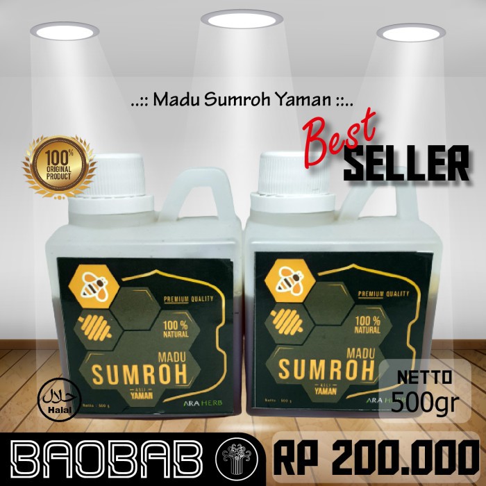 

Madu Sumroh Yaman | Madu Asli dan Murni Impor - 500 gr