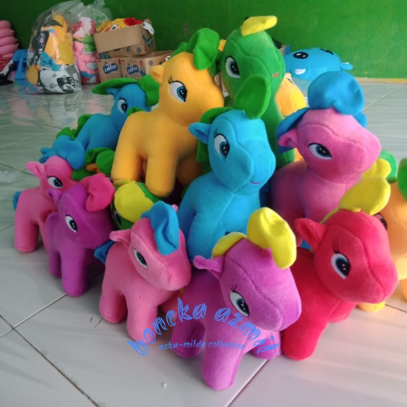 Boneka unicon kuda poni size s