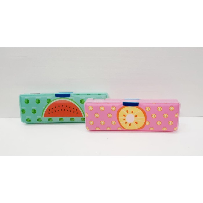 

TEMPAT / BOX PENSIL MAGNET 2 PINTU WZ-610 KARAKTER FANCY FRUITS