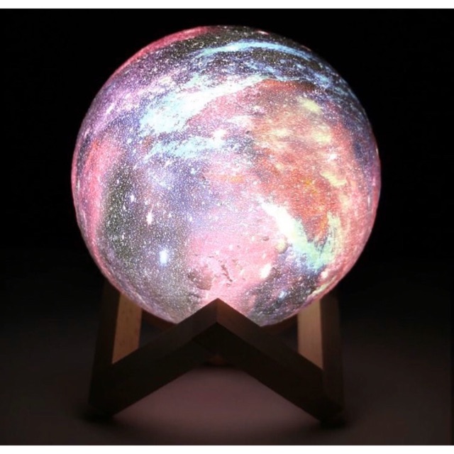 galaxy moon lamp / lampu bulan / moon lamp