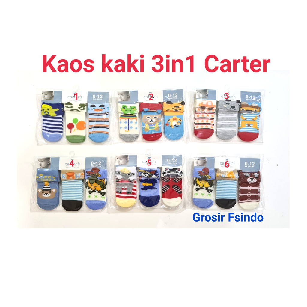 Kaos kaki 3 in 1