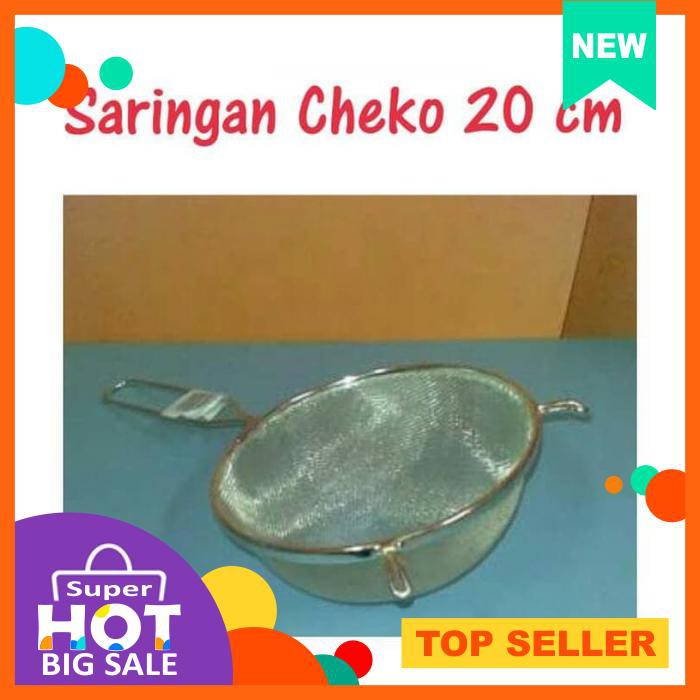 Saringan Cheko 20 Cm / Saringan Bubur Bayi / Saringan Teh