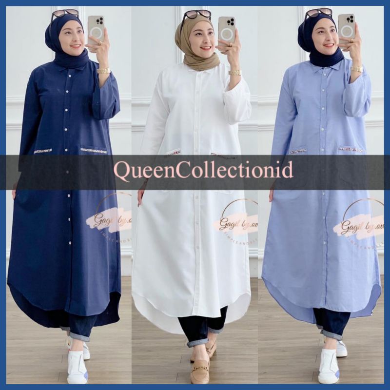 MAKIKA LONG TUNIK Ori Gagil by Ova