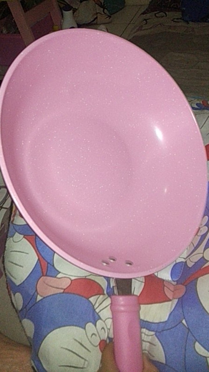 Wajan Cekung Anti Lengket Mudah Dibersihkan Wajan Super Besar  Muat Daging 10kg Gratis Bubble Wrap