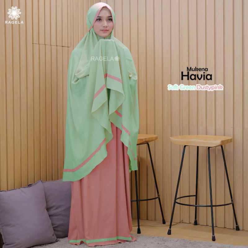 MUKENA HAVIA MUKENA JUMBO BY RAGELA HIJAB