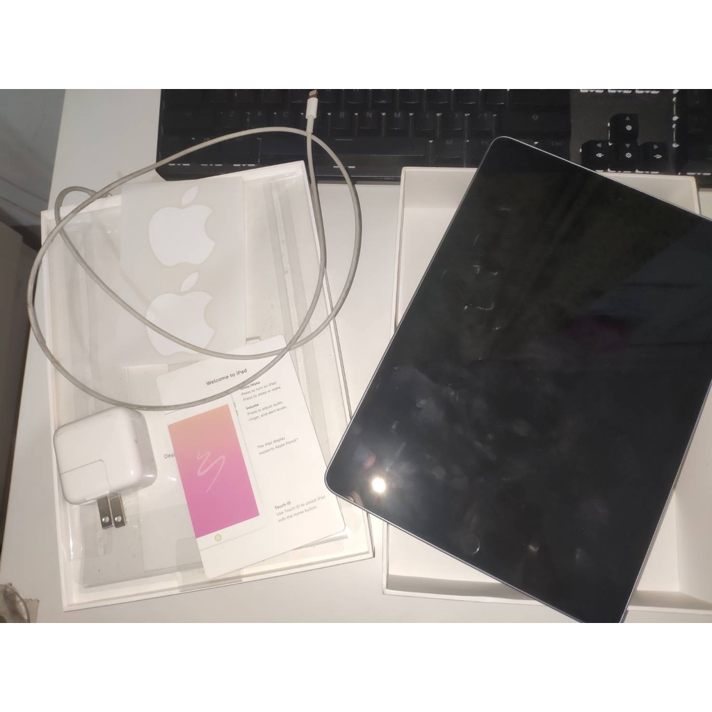 iPad 6 2018 128GB warna space gray second