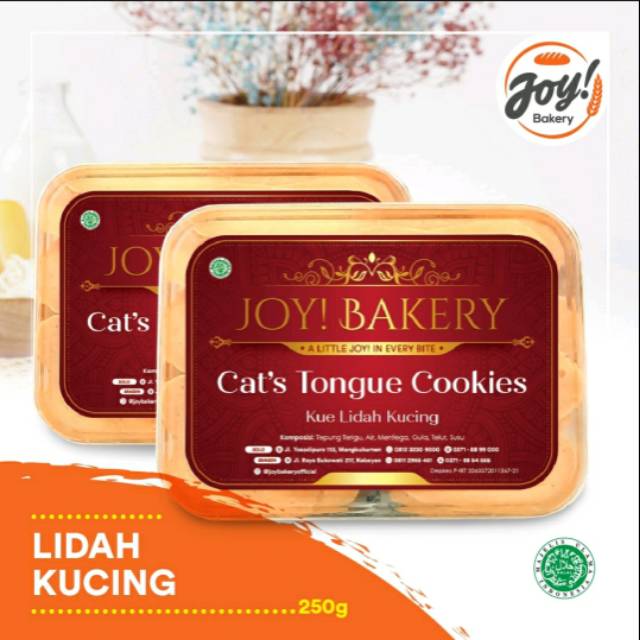 

Joy bakery lidah kucing