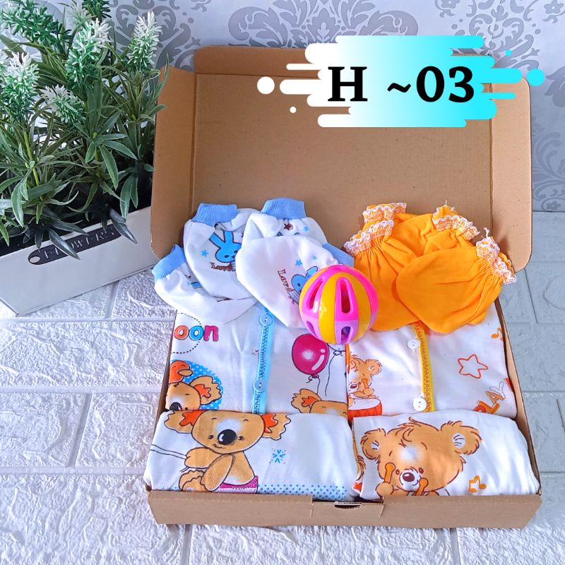 HAMPERS BABY Ekonomis KADO BAYI BARU LAHIR BAJU BAYI NEWBORN