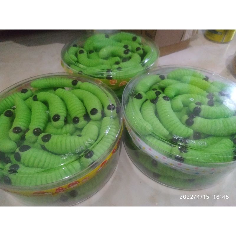 

Kue Ulat Caterpillar 500gr