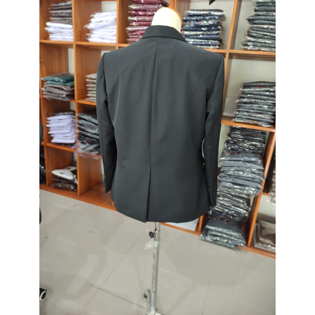 RB Blazer Pria Jas Formal Pria Jas Blazer Jas Hitam Pria Jas Pria Casual Real Pict Original