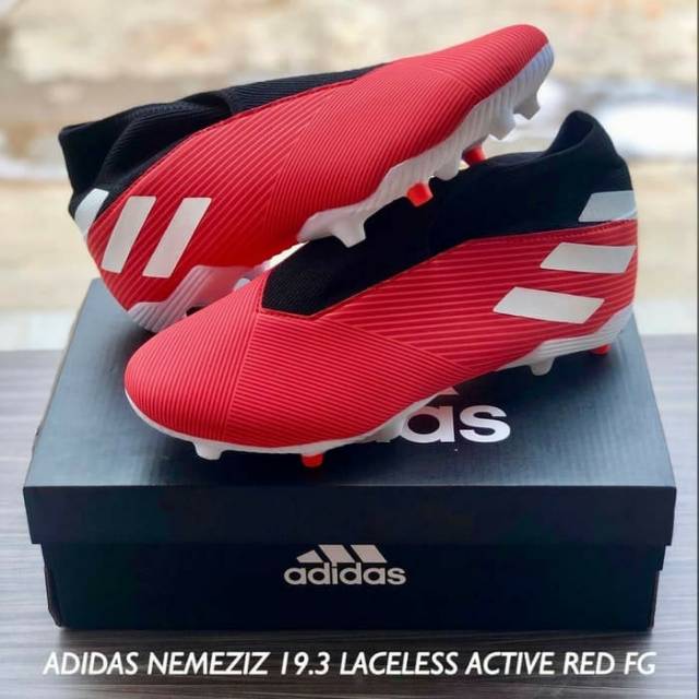 Adidas Nemeziz 19.3 Laceless Active Red FG