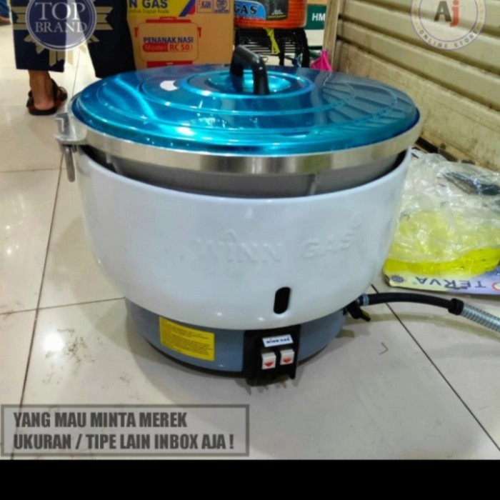 win gas rice cooker gas 10liter win gas