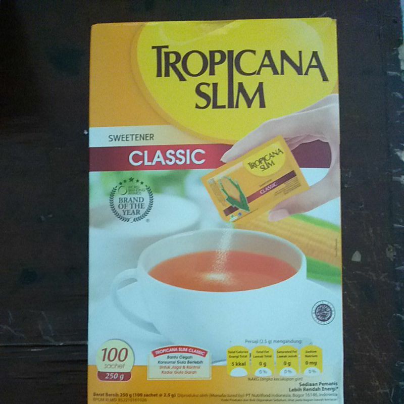 

tropicana slim isi 25, 50 dan 100