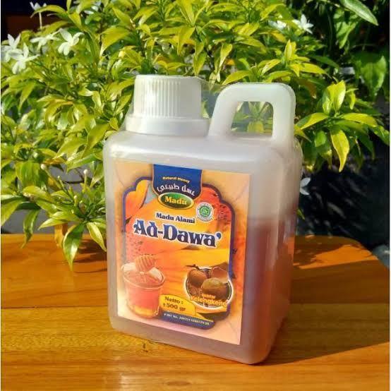 

500 gr madu kelengkeng Al Ghuroba ad dawa' 0,5 kg 500 gr madu alami BPOM