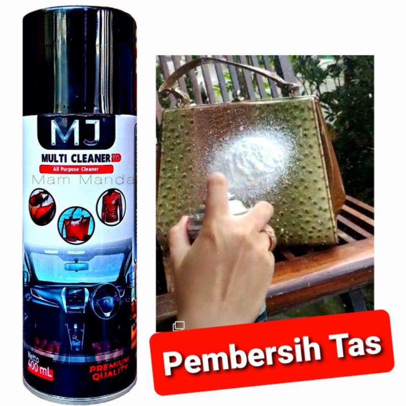 MJ Multi Cleaner Pembersih Jaket kulit / Tas / Dompet / Interior Mobil