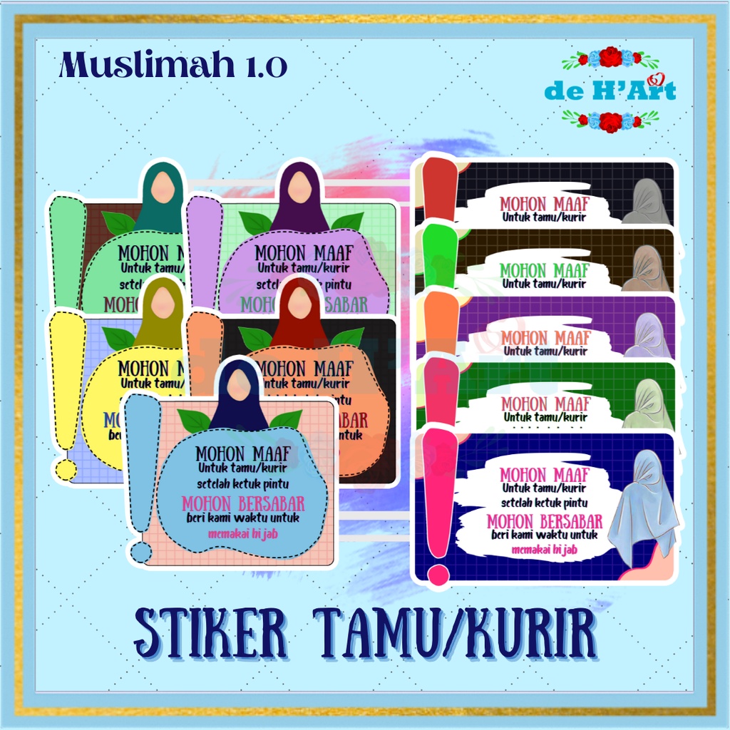 

Stiker Tamu/Kurir Muslimah 1.0