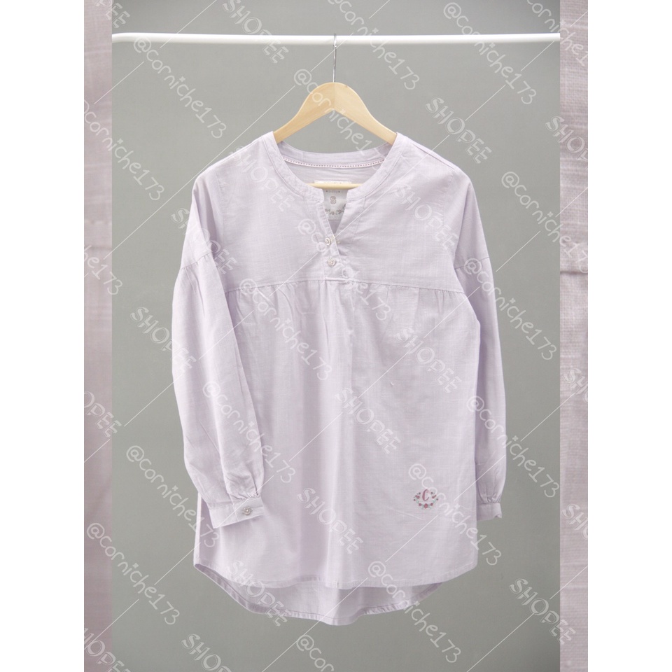 Corniche Yurike Blouse Light Purple - TB231495