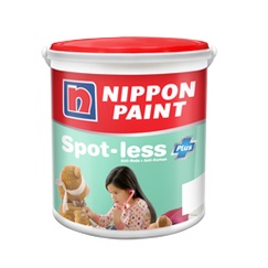 Nippon Paint Spotless Base Cat Tembok Interior Cat Anti Hidrofilik Cat Anti Noda 1Liter 1L