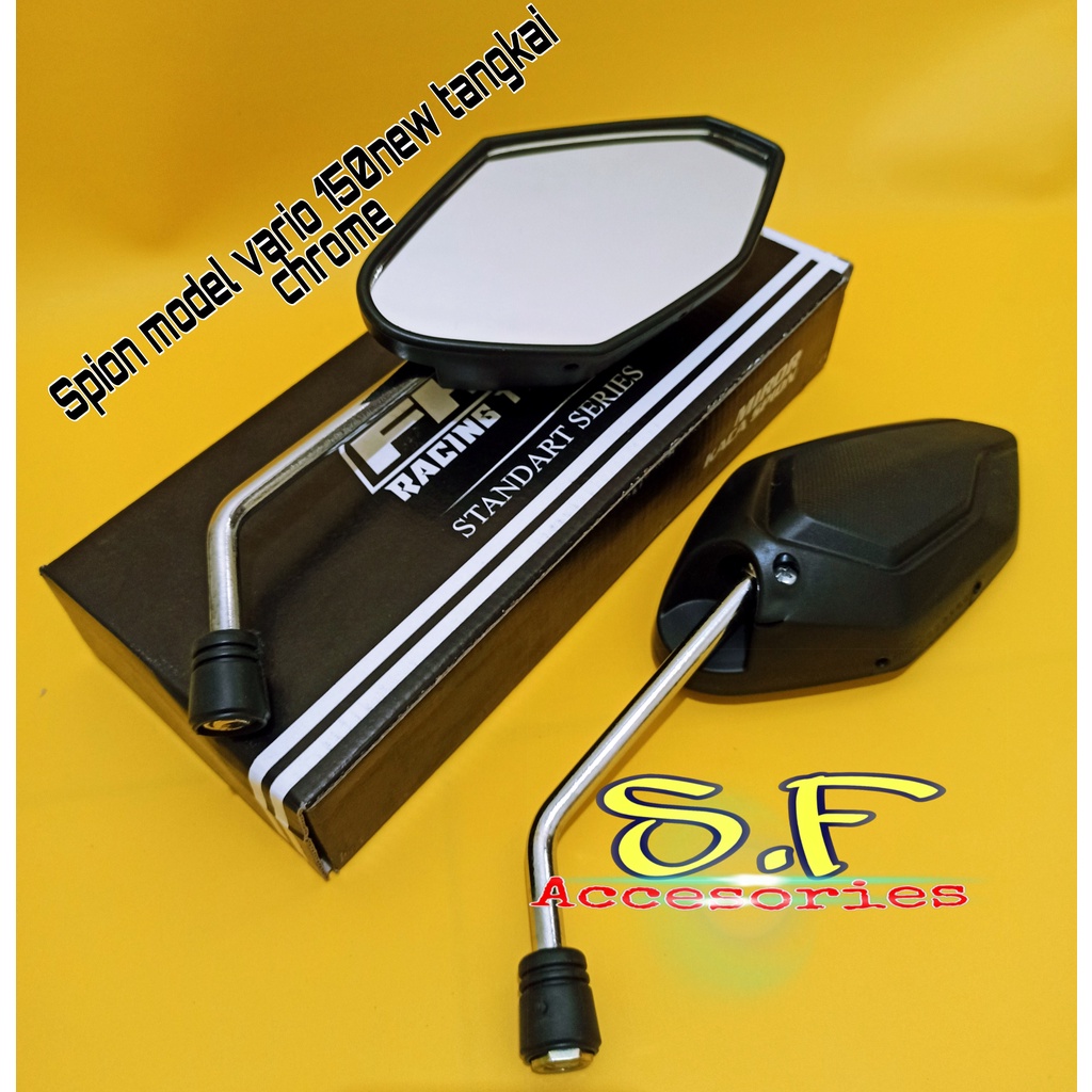 Spion Standar Vario Tangkai Chrome Universal Motor Honda Model All New Vario-2