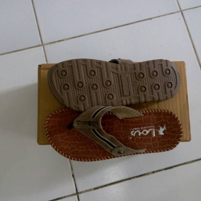 SANDAL SENDAL PRIA KULIT SANTAI LOIS SLOP CASUAL PANTOVEL PANTOPEL VANTOFEL VANTOPEL FANTOFEL