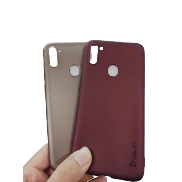 BABY SKIN ULTRATHIN CASING SOFTCASE VIOLET SAMSUNG A11 2020