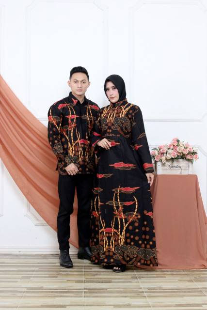 GROSIR BATIK COUPLE GAMIS KEMEJA